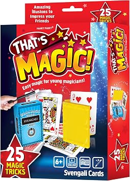 That's Magic Svengali Cards - 25 Kids' Incredible Tricks and Deck Set
