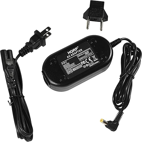 Miniatura 5 de HQRP Adaptador de corriente alterna compatible con Panasonic PV-DV900D  PV-DV910D  PV-DV952  PV-DV953  PV-GS12  PV-GS12 Camcorder Plus Euro Plug