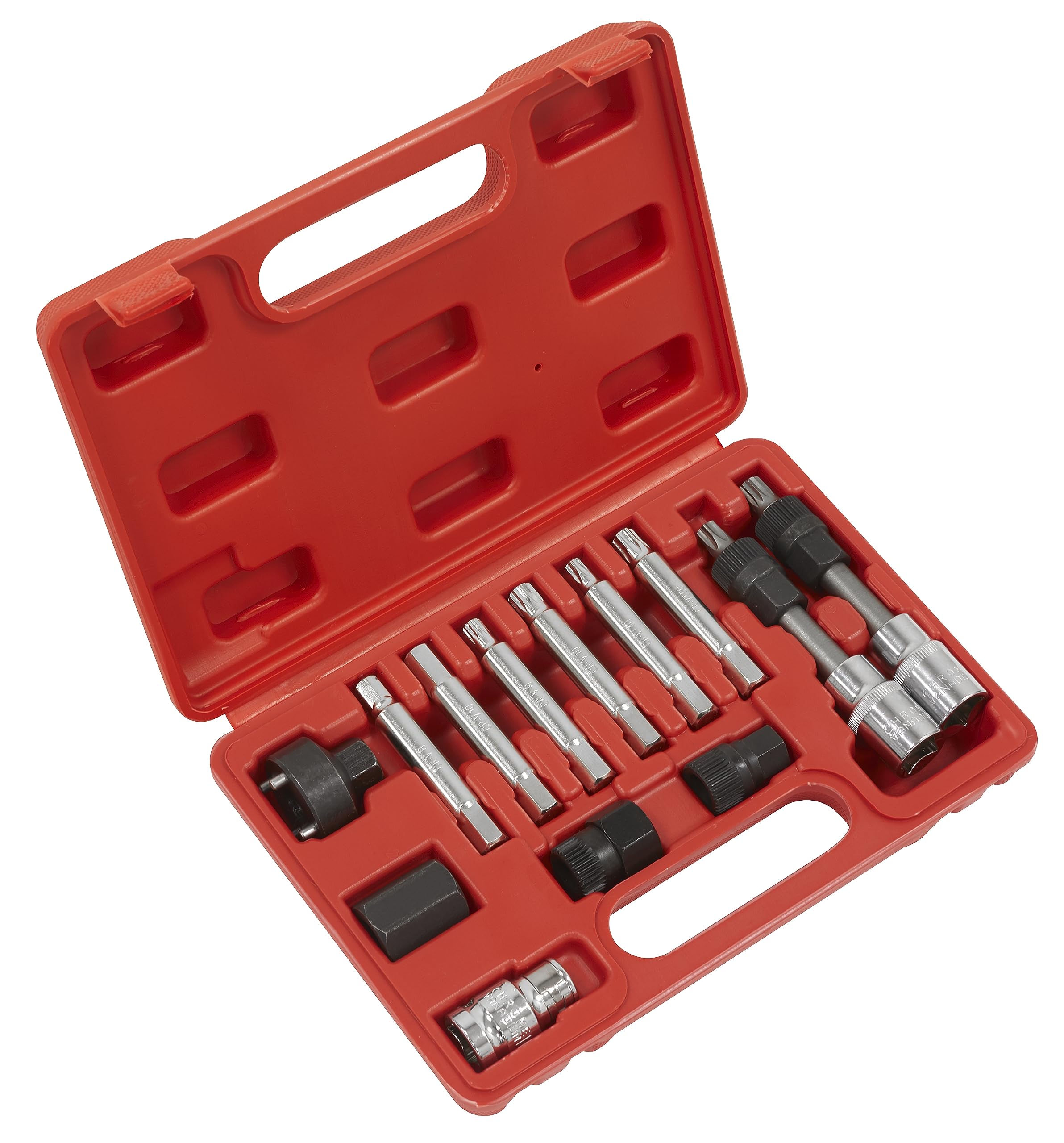 Sealey Alternator Freewheel Removal Set 13 Piece Pulley Removal Wrench SX401