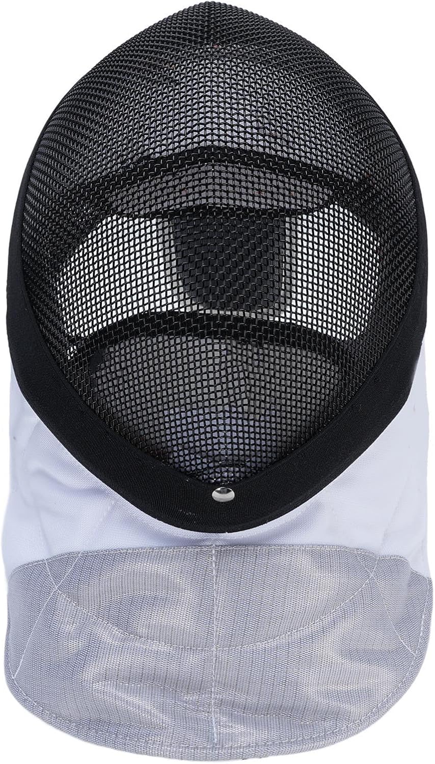 RiToEasysports Fencing Helmet Epee Mask Helmet CE 350N Certified with Reinforced Brim Metal Mesh Design for Face Protection Training Safety Gear