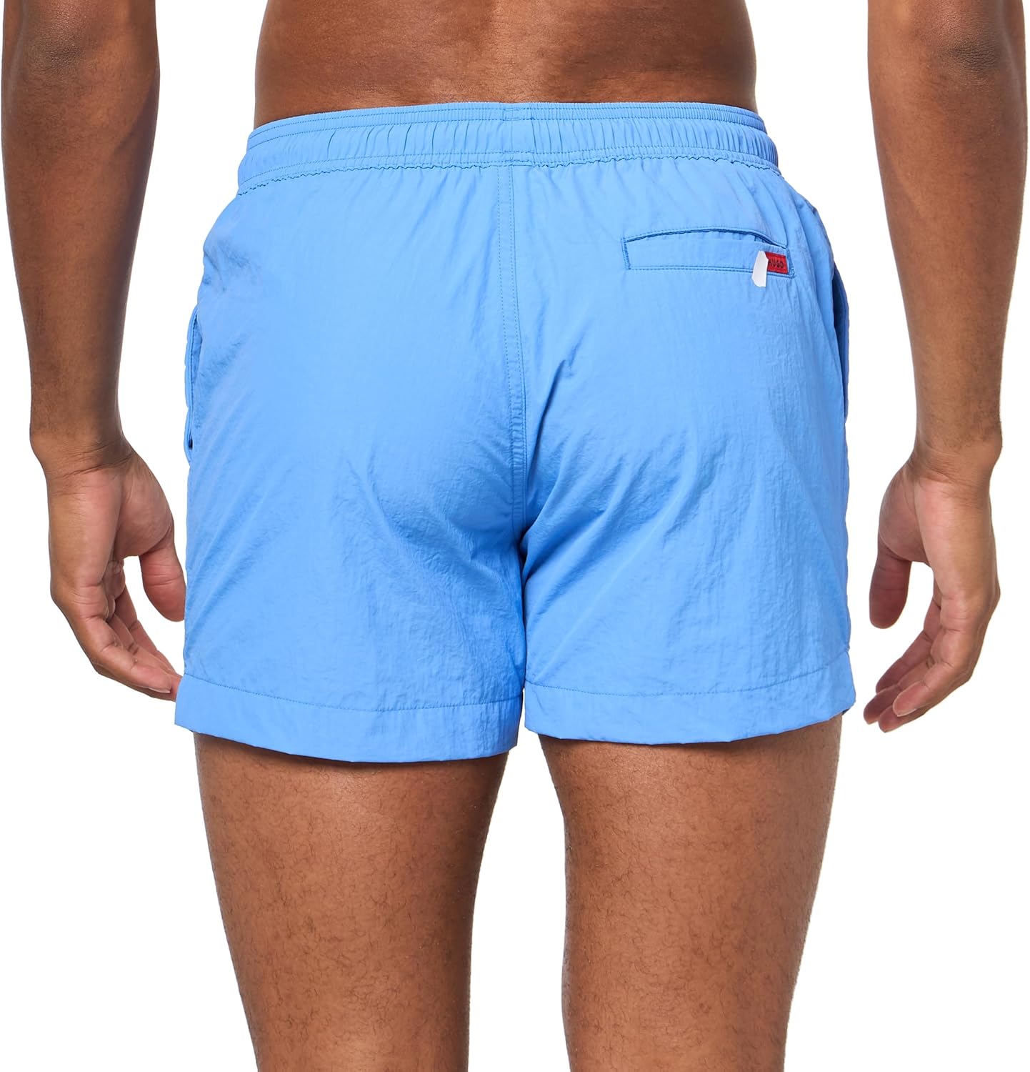 Hugo Mens Dominica Patch Logo Quick Dry Swim Trunks - Image 2