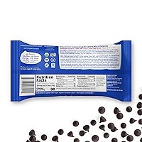 Vista 3 de Pascha Chips de chocolate negro semidulce orgánico con 55% de cacao, chips para hornear a granel, chocolate vegano suave para hornear, sin alérgenos