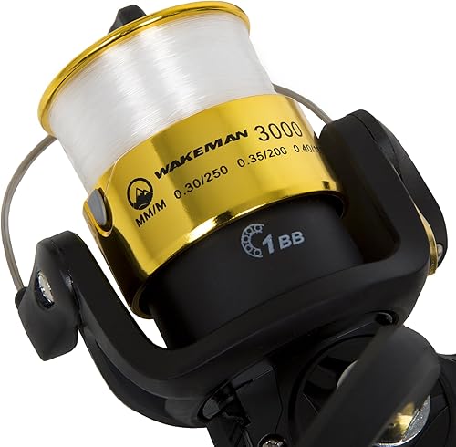 Miniatura 4 de Wakeman Strike Series Combo de caña de pescar y carrete