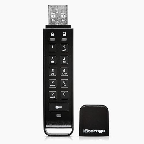iStorage datAshur Personal2 64 GB Unidad flash segura Protección con contraseña Portátil Cifrado de hardware de grado militar