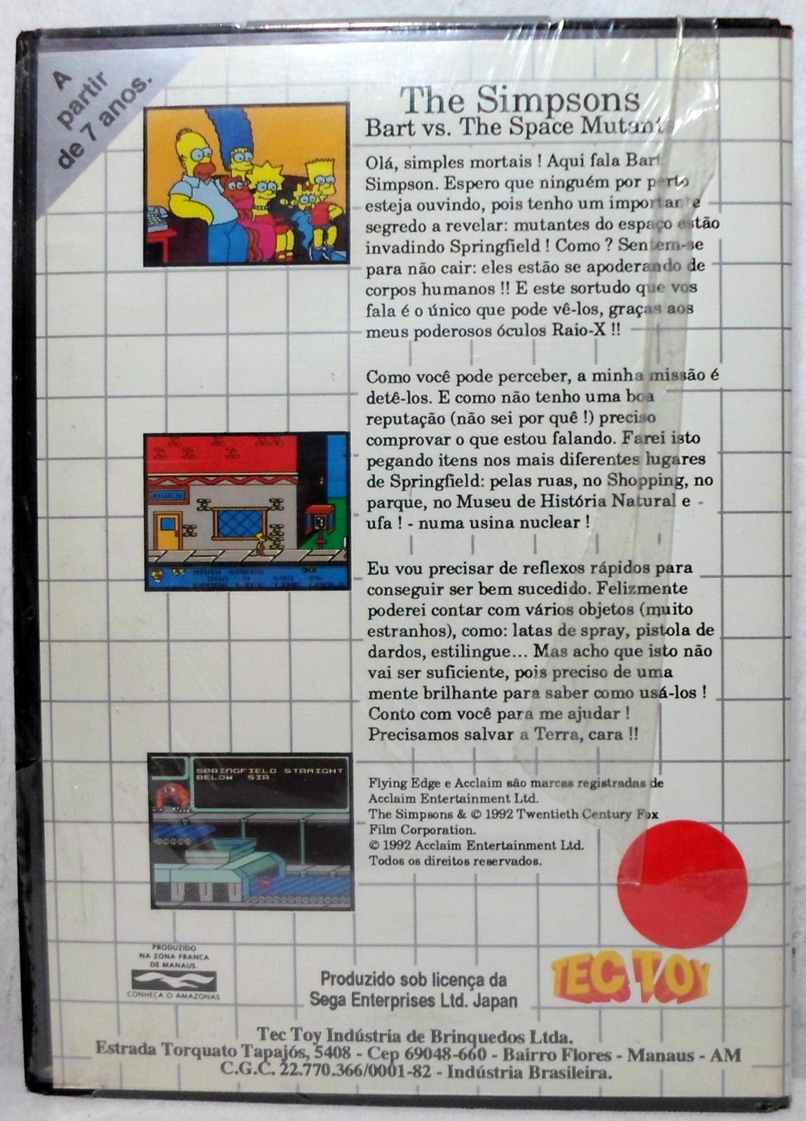 Simpsons Bart Vs Space Mutants