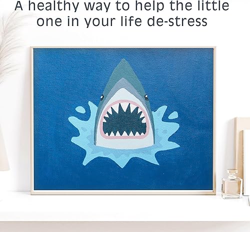 Miniatura 31 de Pink Picasso Kits de pintura por números para niños de 8 a 12 años Kit de manualidades para niños principiantes de bricolaje, pintura acrílica