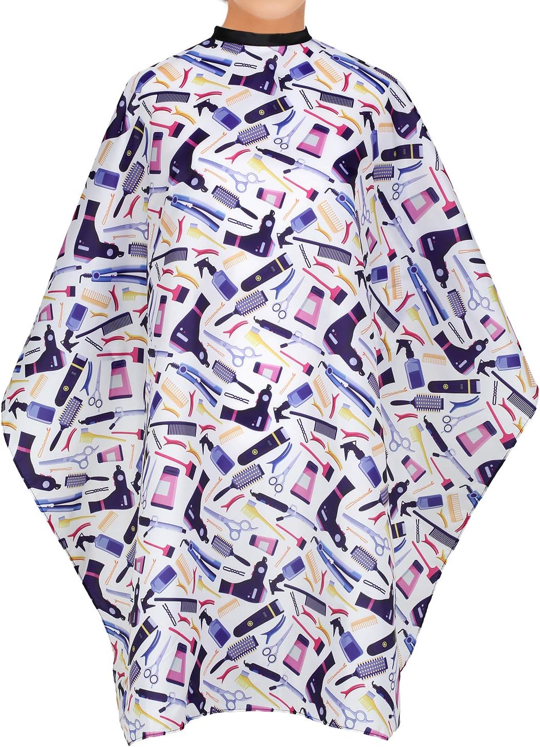 Amazon.com : Salon Cape for Women, Hair Cutting Cape with Snaps ...
