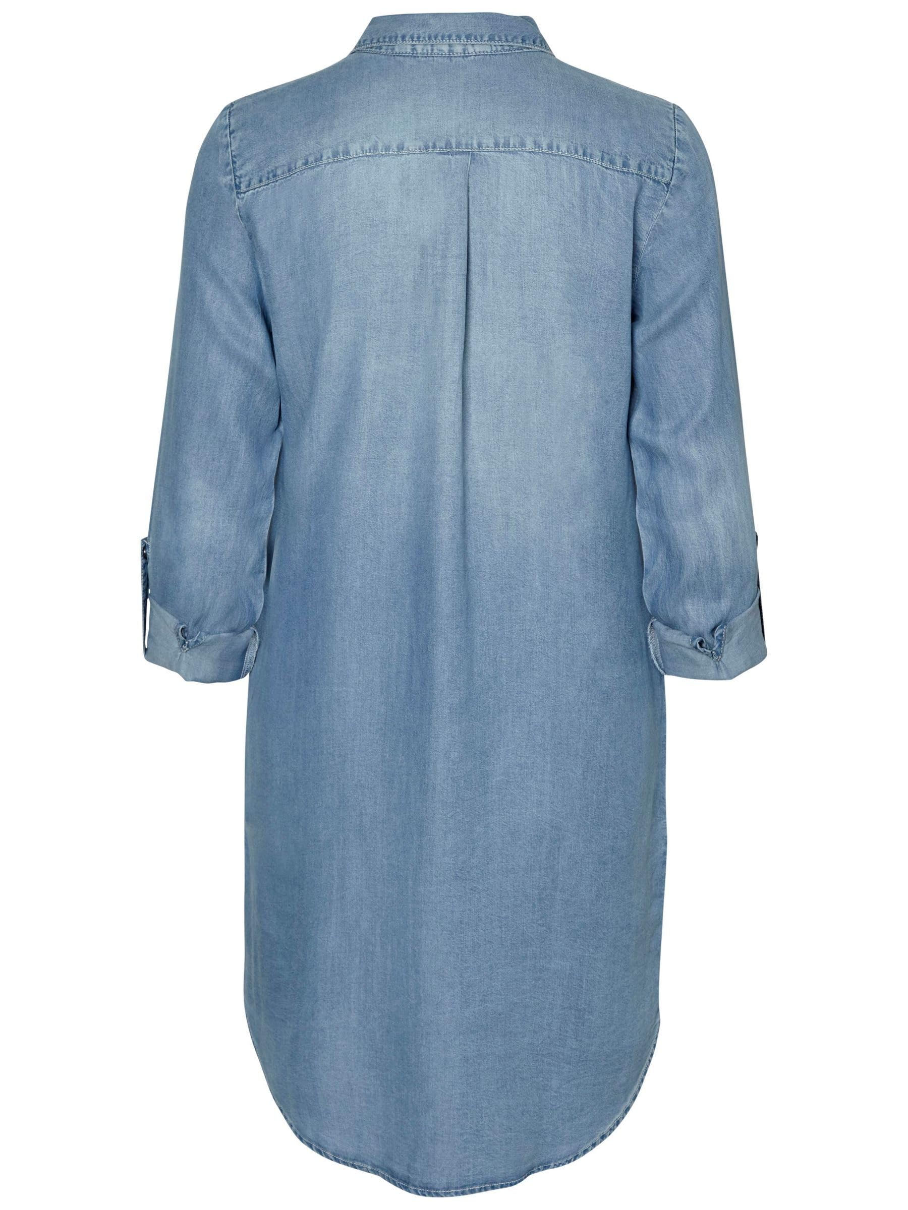 Vero Moda Vmsilla Ls Short Dress Mix GA Noos Robe Femme