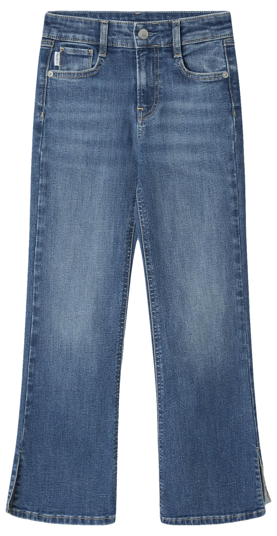 Pepe Jeans Mädchen Slim Flare Hw Willa Jeans