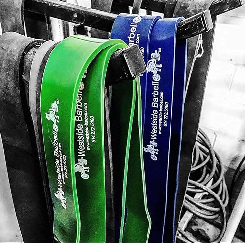 Miniatura 4 de Westside Barbell Bandas de resistencia, bandas de ejercicio de entrenamiento resistentes, bandas para sentadillas de resistencia