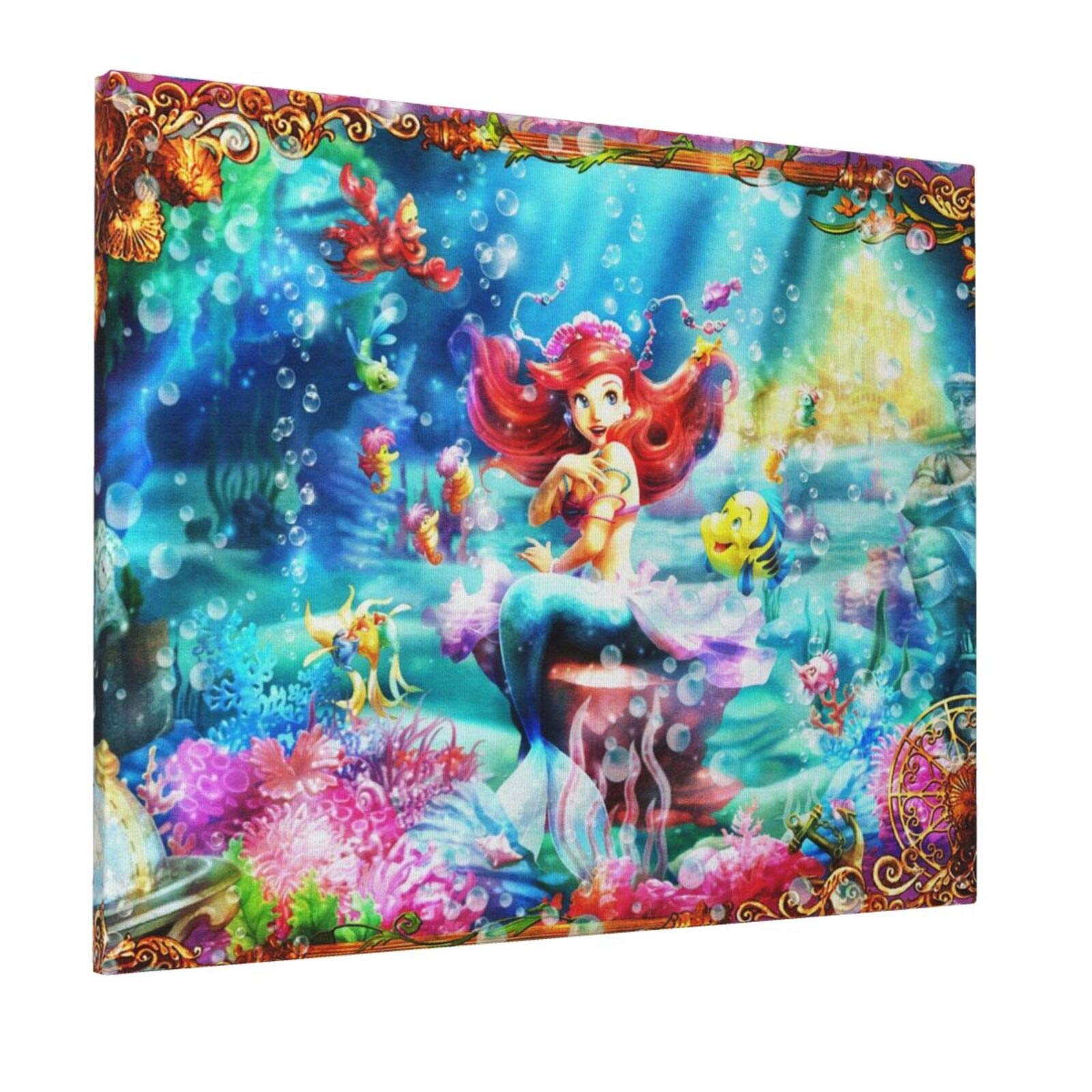 Amazon.co.jp: 絵画 リトルマーメイド ビューティフルマーメイド
