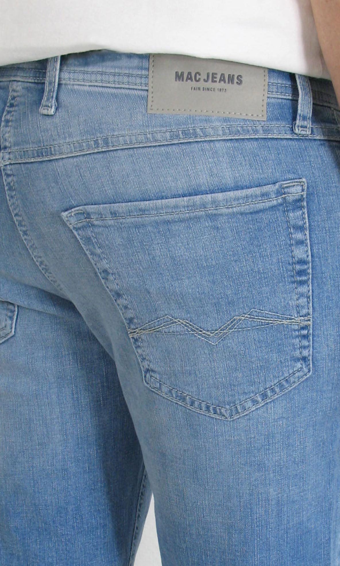 MAC Jeans Herren Short Arne Bermuda Stretch Denim