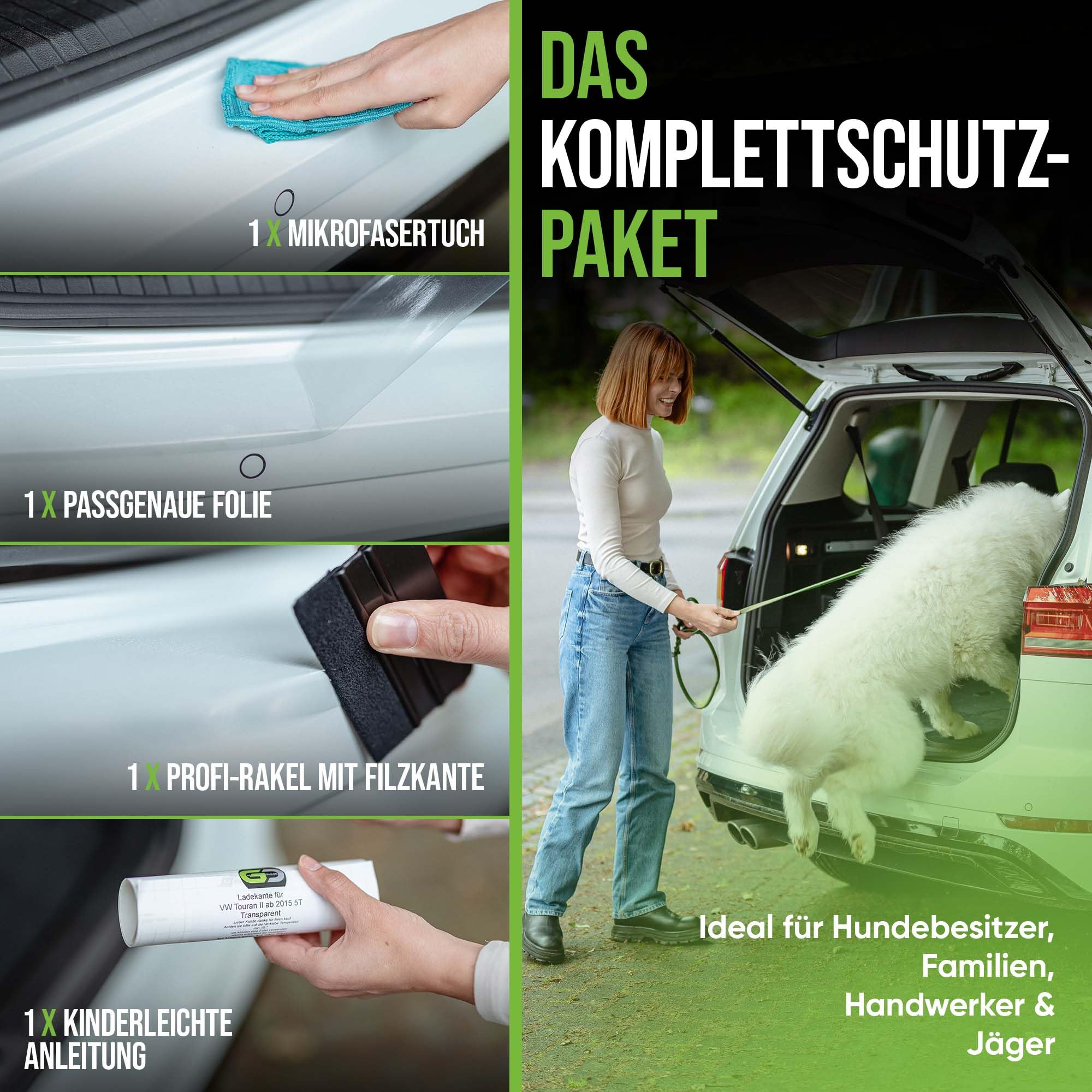 Ladekantenschutz | Transparent | TRA LKS AUDI A6 C8 AVANT