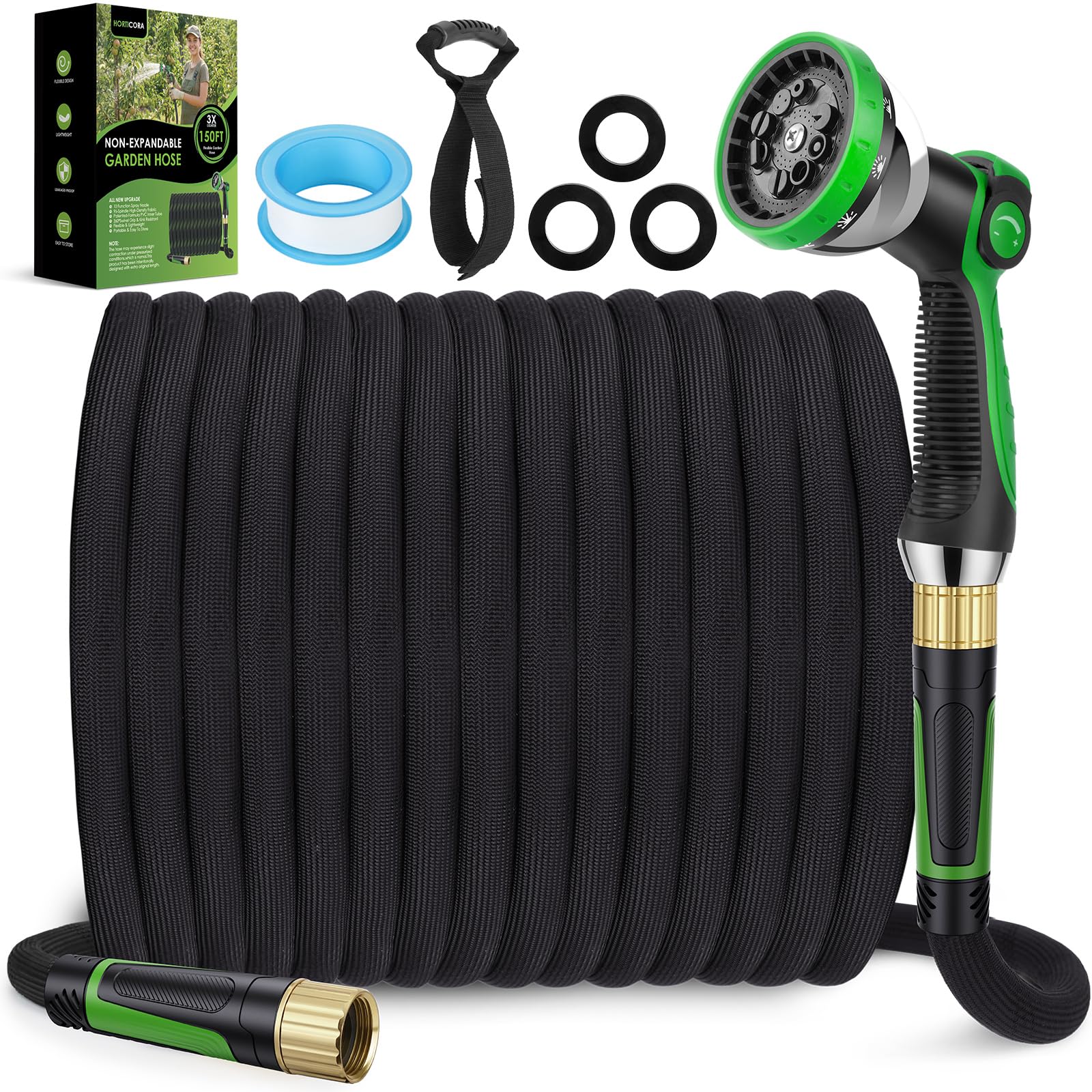 HORTICORA 150ft Garden Hose
