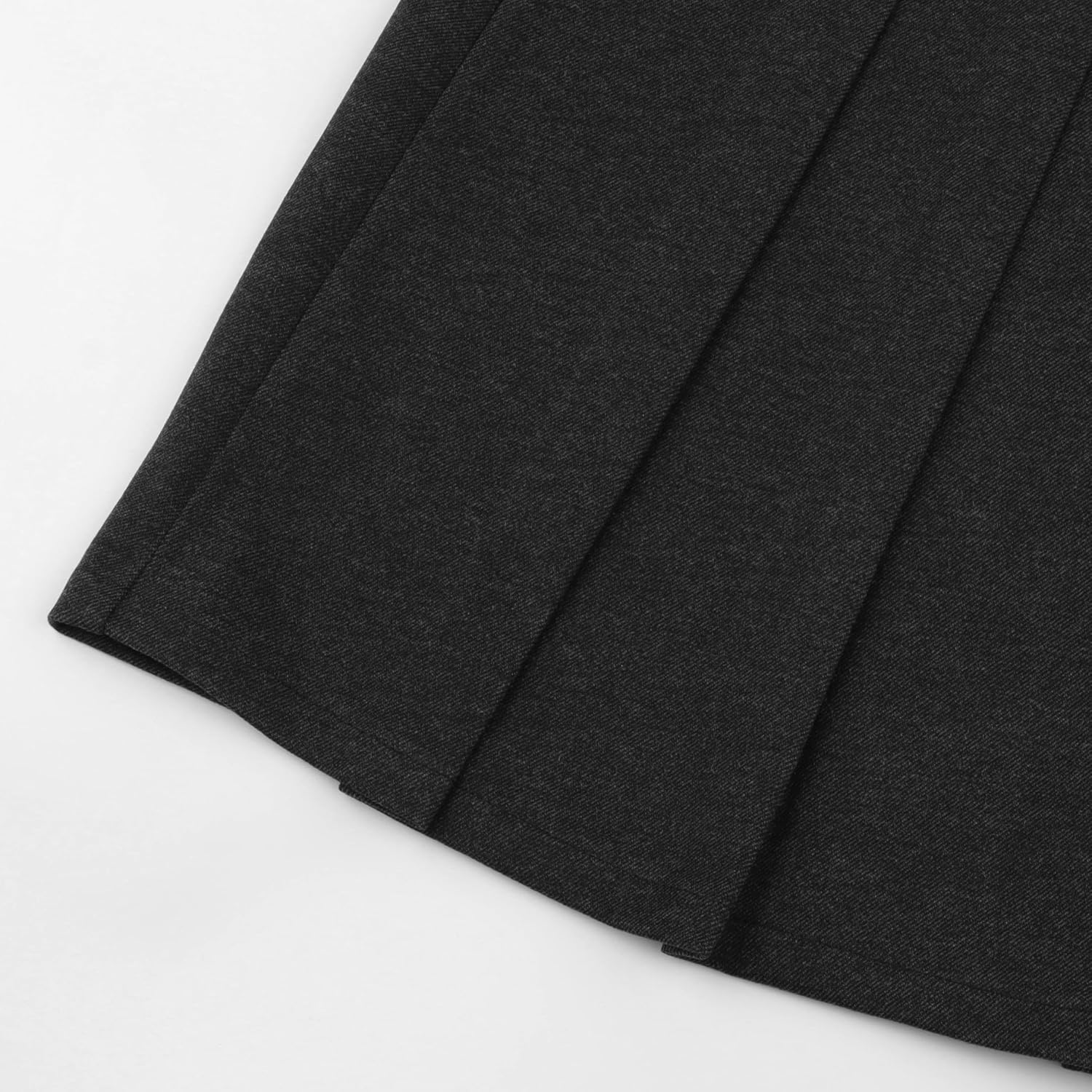 AULKEEP Casual Long Skirts for Women with Belt Fall High Waist Pleated Skirt Womens A-Line Long Flowy Skirts - Image 6