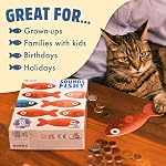 Sons Fishy: Le jeu de société de famille à la pensée rapide et bluffante pour les enfants 10+ et des adultes — Meilleurs nouveaux jeux de société, Jeux de quiz de famille, Trivia Games, Grand Panier de Pâques