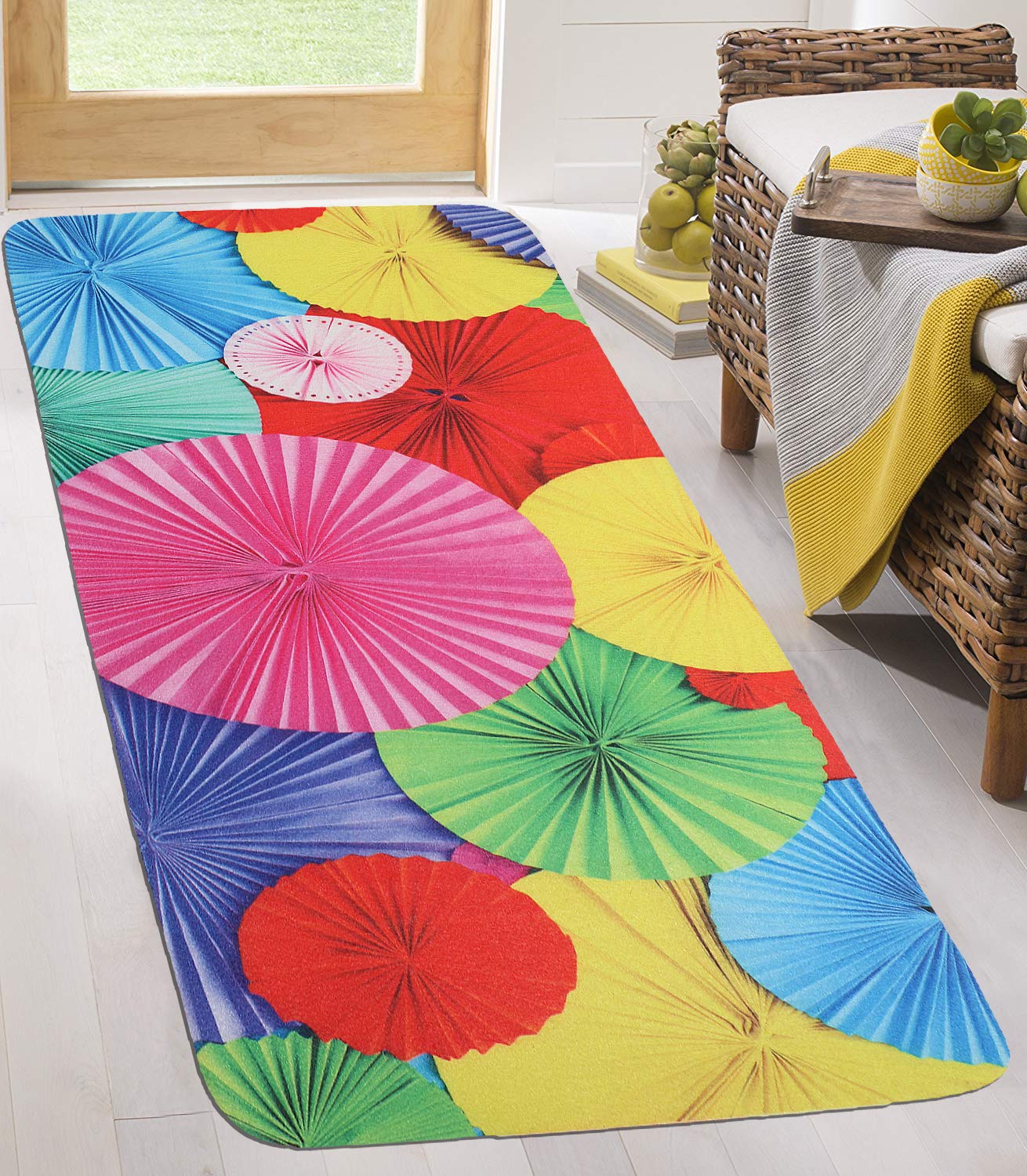 Status 3D Digital Printed Polyester Runner - 22"x55"