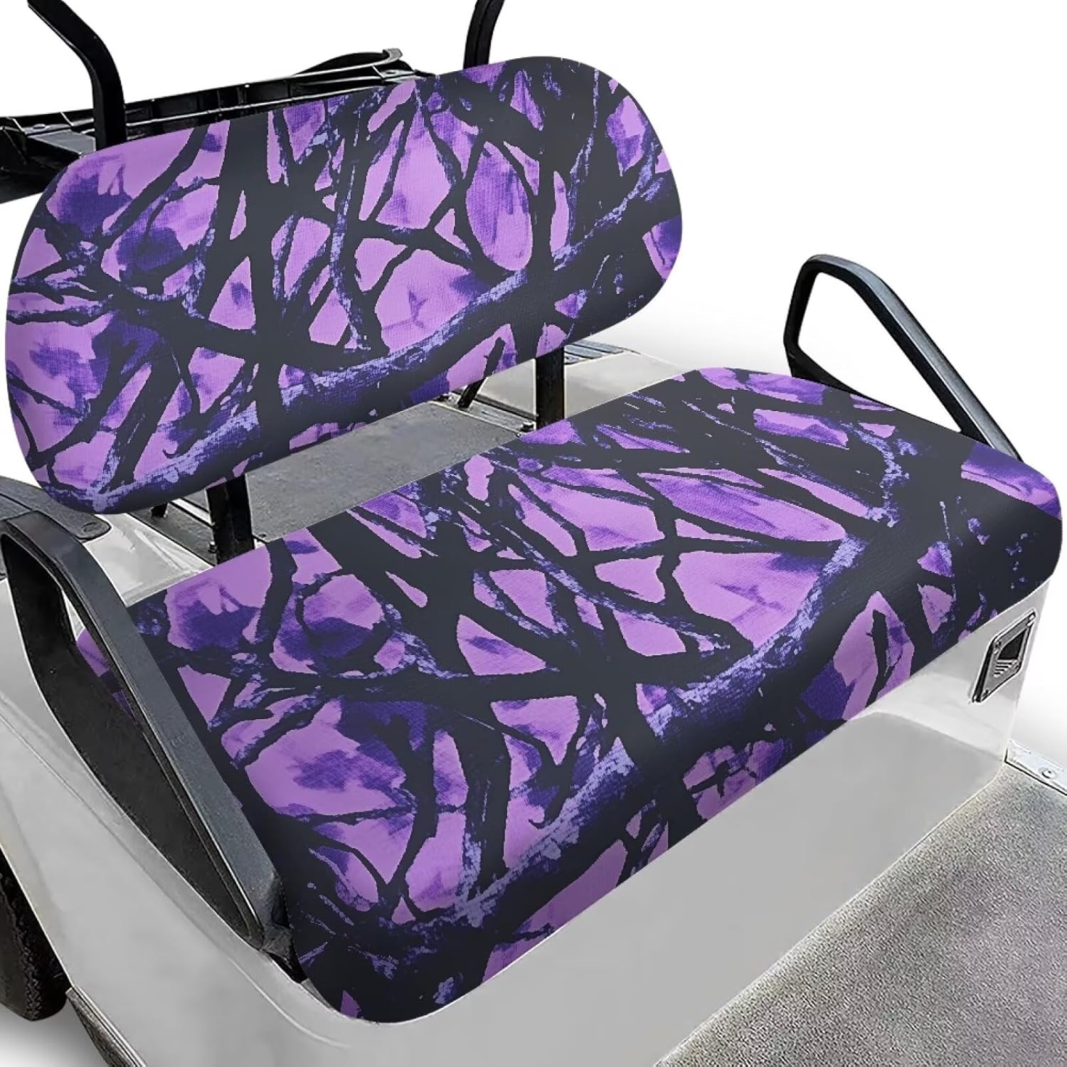Camo Hunting Golf Cart Seat Covers Travel Sports Cart Seat Cushion Accessories Golf Cart Towel Seat Covers Branch Print Protect Your Golf Car Seat for EZGO TXT RXV Club Car DS