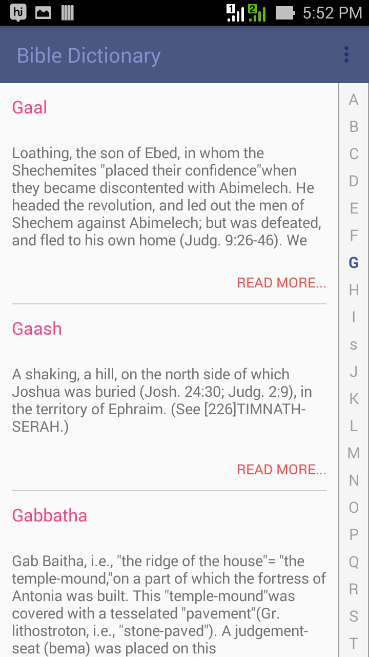 Bible Dictionary - App on Amazon Appstore
