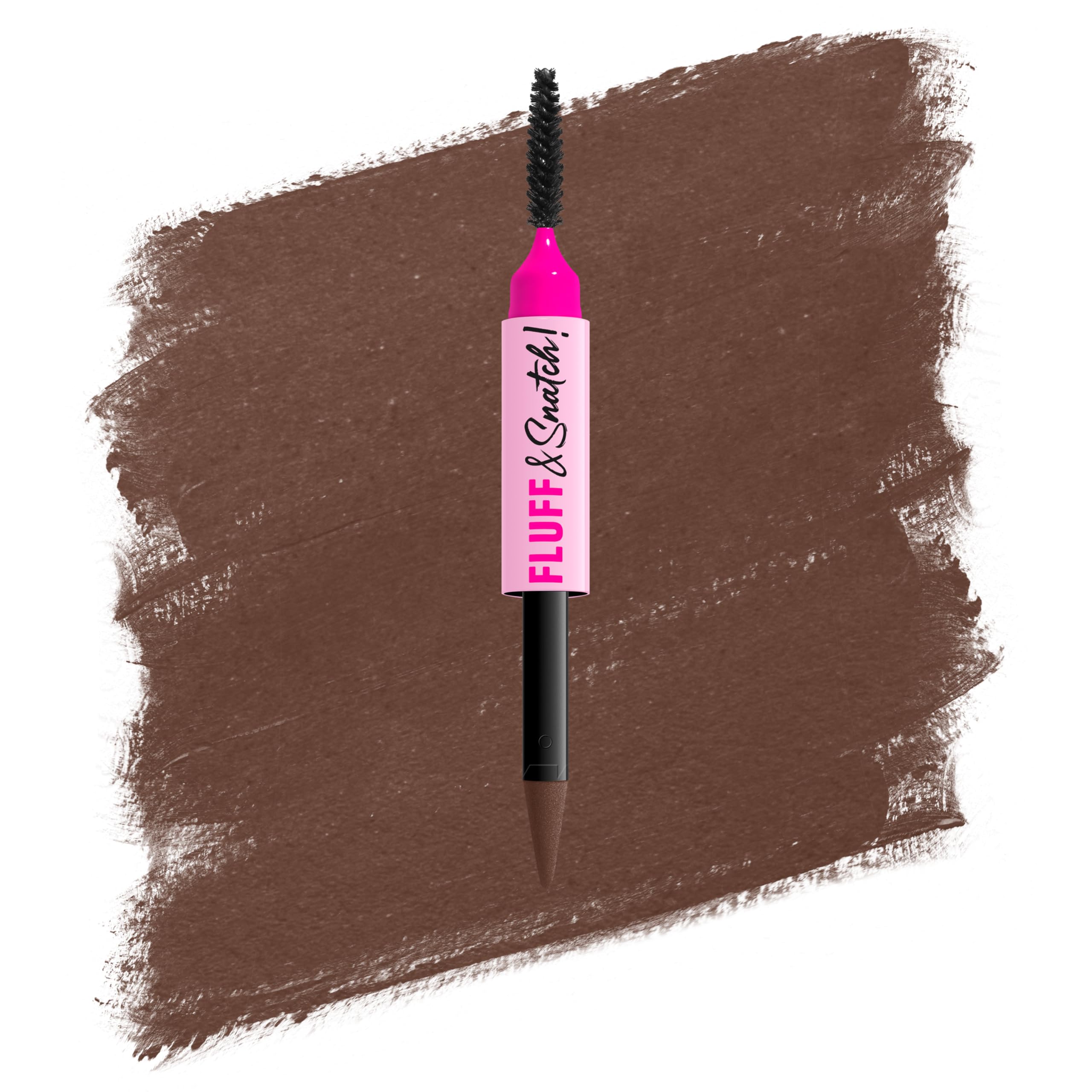 Nyx Professional Makeup Fluff & Snatch Eyebrow Pencil With Powder Effect Shade Cool Ash Brown 1 G