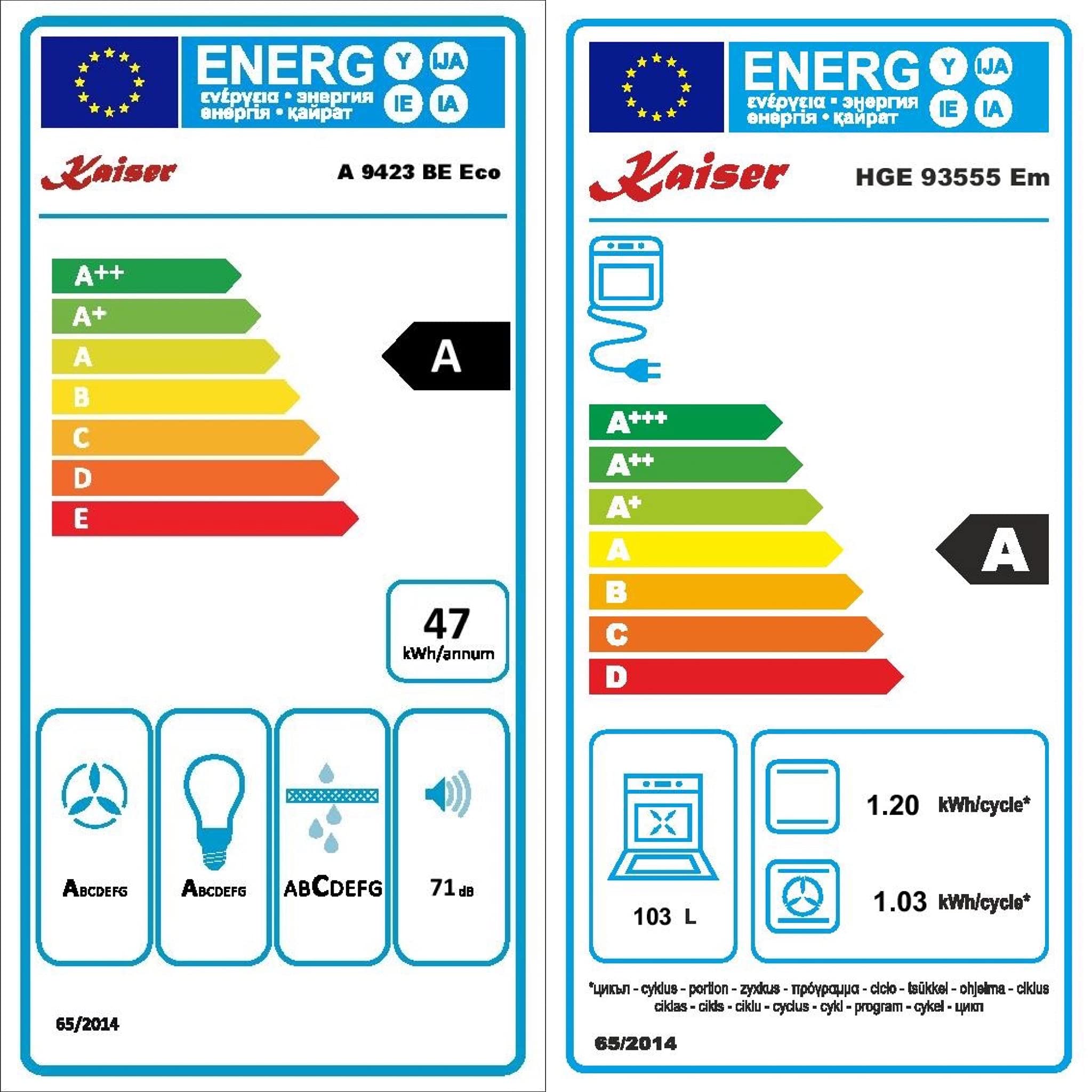 Kaiser Gas-Standherd Empire HGE 93555 Em+A 9423 BE ECO, Retro Gas Elektro Standherd 90 cm Range Coocker/Dunstabzugshaube 90 cm, 910 m³/h,Schwarz,Belle Époque mit Metallelementen •Antique Gold•
