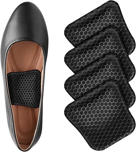 Vista 10 de Insertos de soporte de arco para mujeres para pies planos, insertos de arco de gel para alivio de la fascitis plantar, almohadillas de soporte