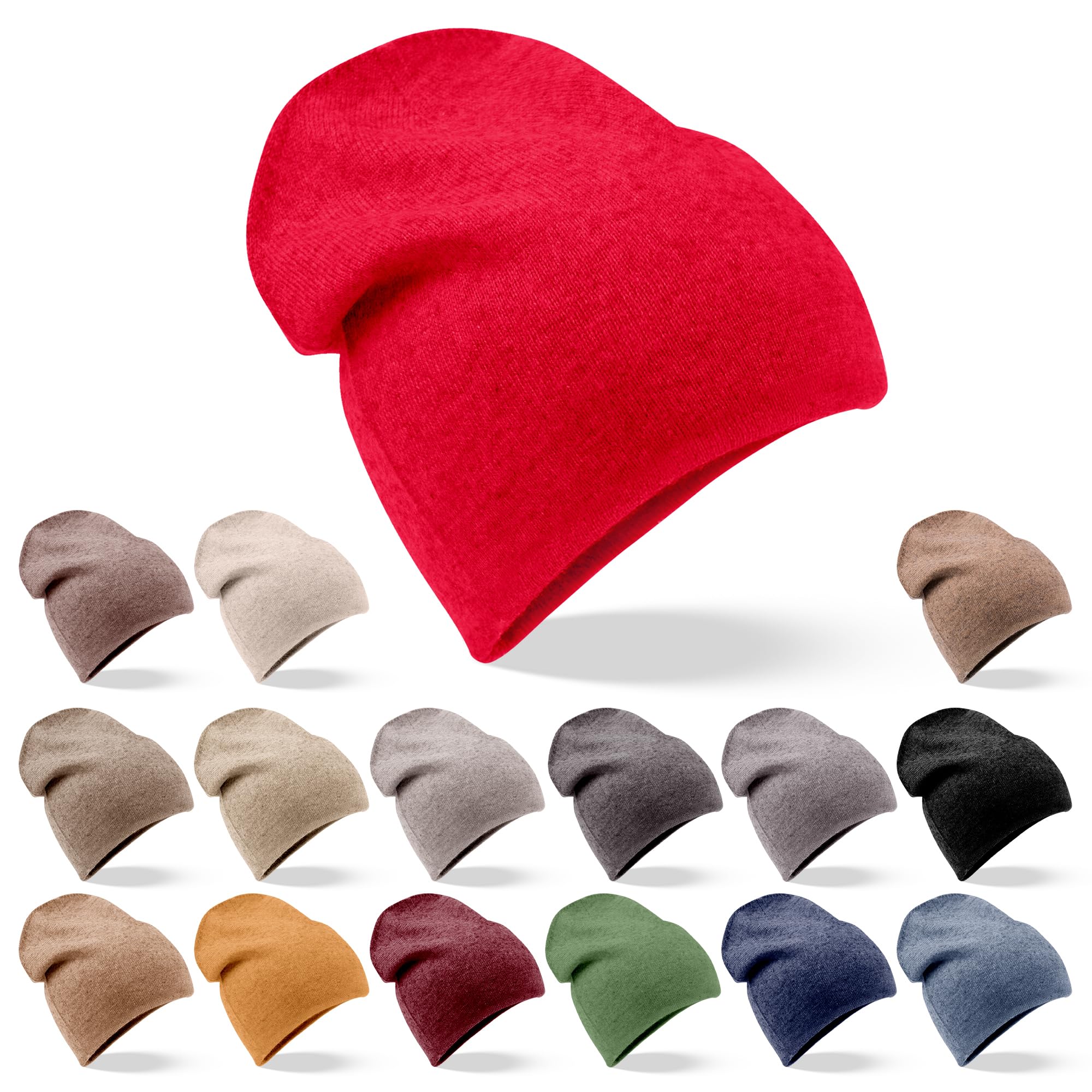 Gorro de Cachemira – Gorro Tejido a Mano con 100% Lana de Cachemira para Hombre y Mujer – Gorro Unisex, Suave Gorro de Invierno, Hecho en Nepal