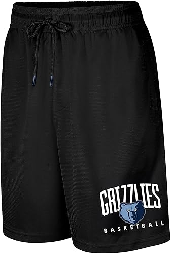 Miniatura 2 de Ultra Game Shorts de Baloncesto Oficiales de la NBA para Niños de Malla de Aire Suave Teamster - Ajuste Clásico Negro,Color del