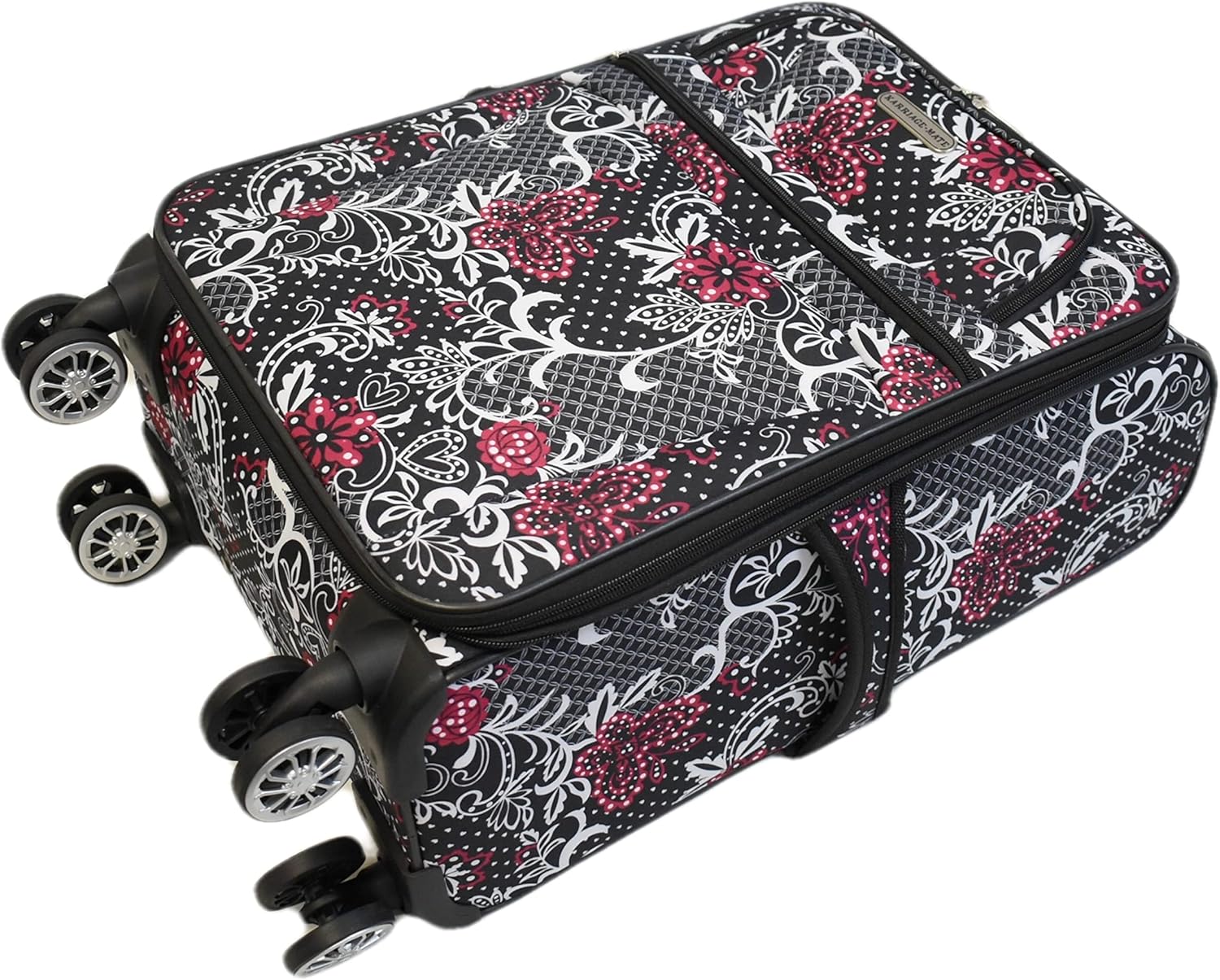 review Karriage-Mate 3 Pieces Luggage Set, Extremely Lightweight! Spinner Wheels, Expandable(Paisley)