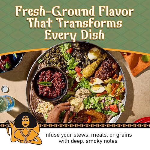 Miniatura 6 de Korerima etíope  Cardamomo negro auténtico seleccionado a mano y procesado "Granos del Paraíso"  Cosechado e importado de Etiopía  Sin OMG  Orgánico