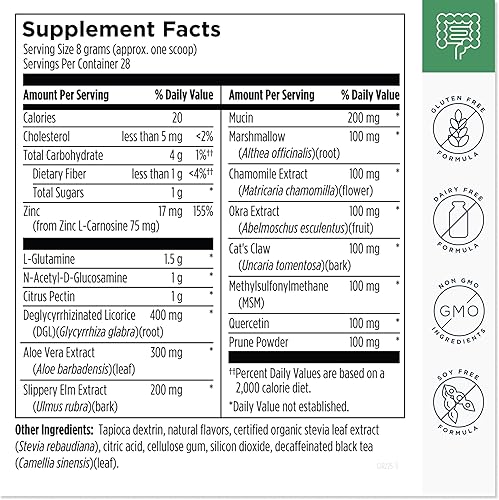 Miniatura 8 de Designs for Health Programa de reinicio intestinal 3R - Cápsulas de inmunoglobulina IgGI, probiótico ProbioMed 50, GI Revive para calmar, cubrir y