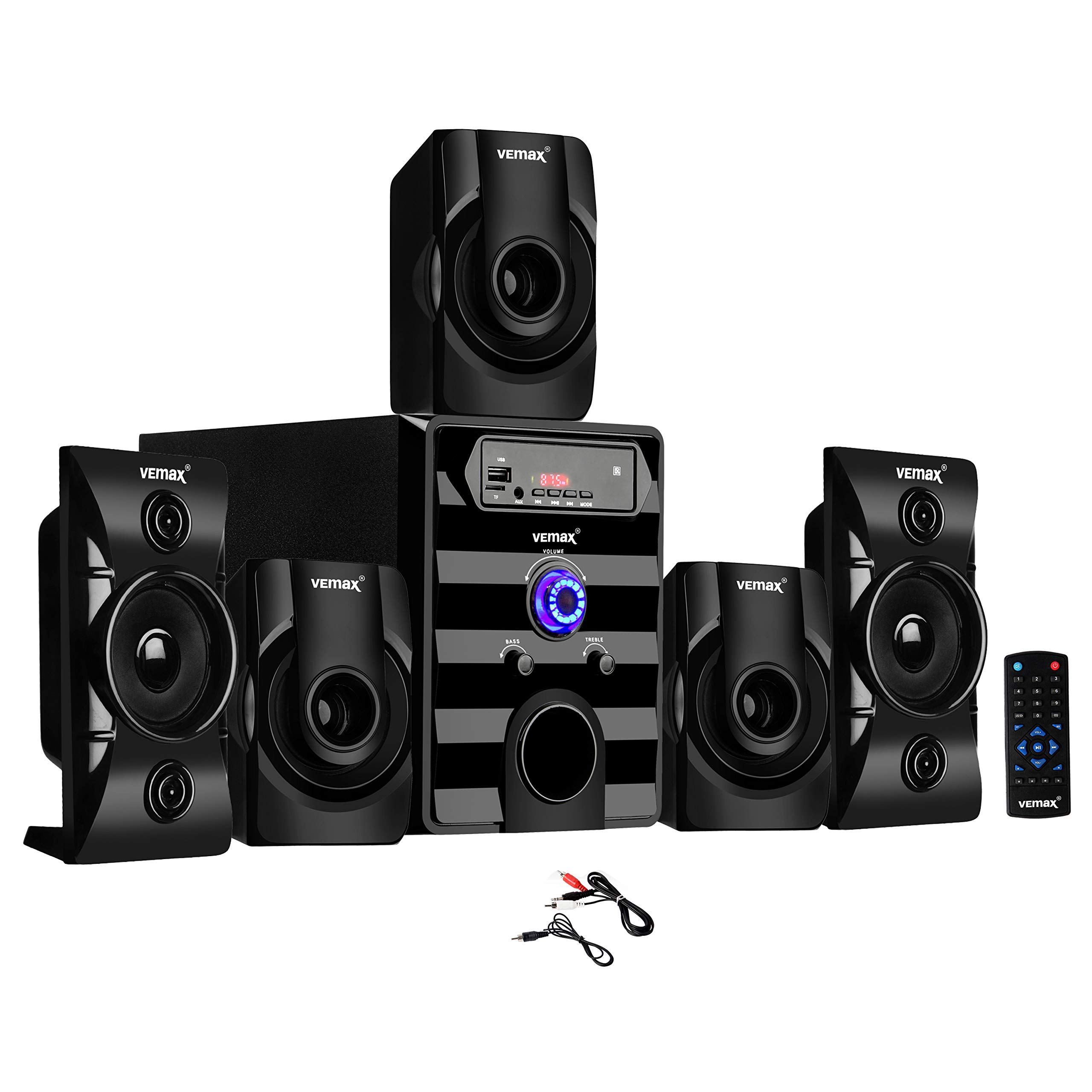 Vemax Tokyo 5.1 Bluetooth Multimedia Home Theater System with FM