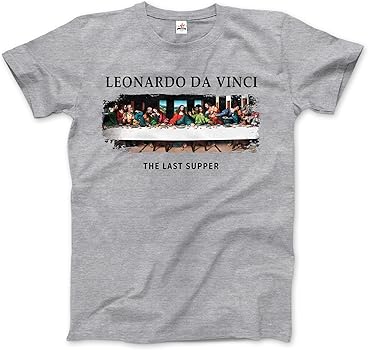 Amazon.com: Products Leonardo Da Vinci - The Last Supper Artwork T