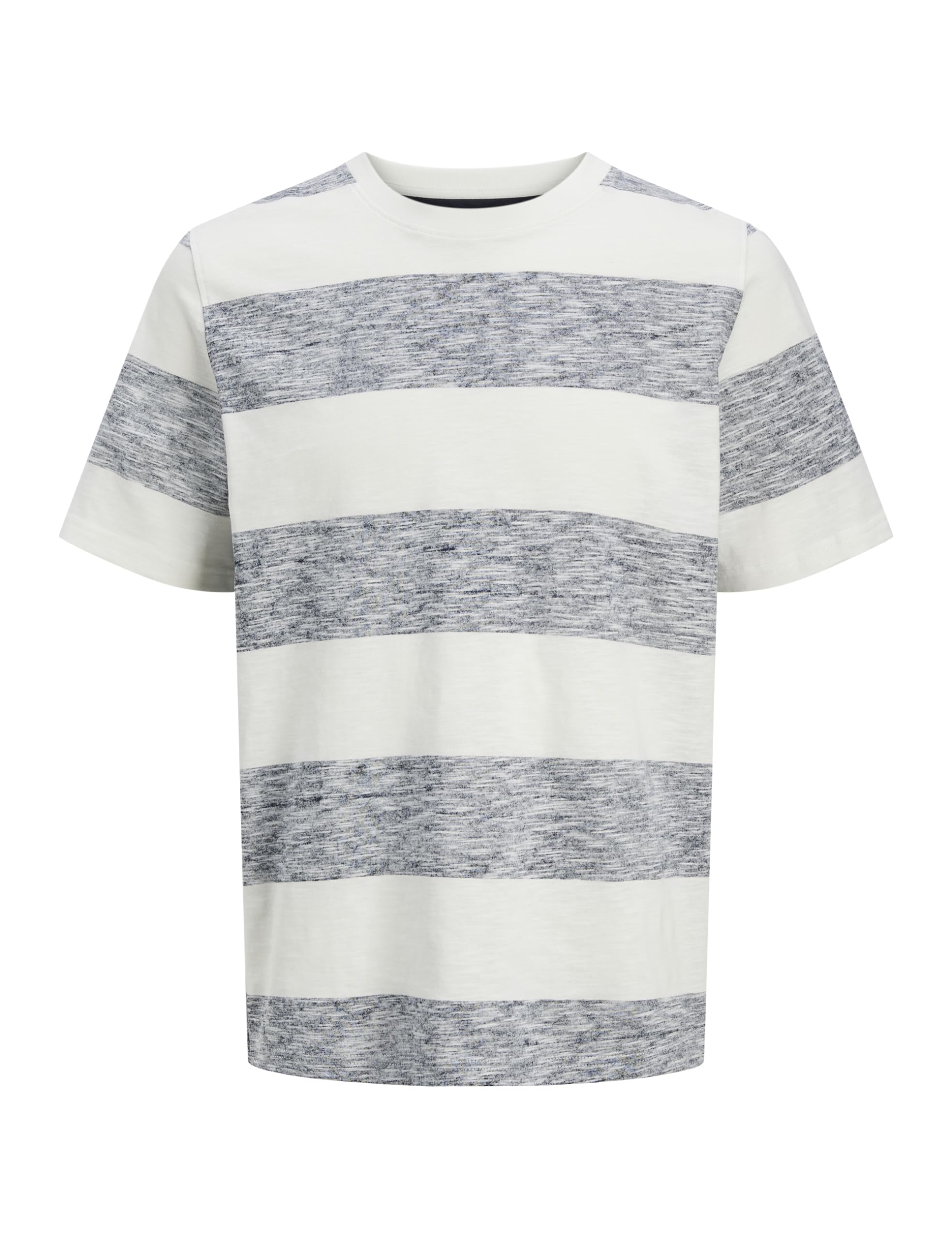 Jack & Jones Men's Jjbirk Striped Tee SS Crew Neck, Sky Captain, XL