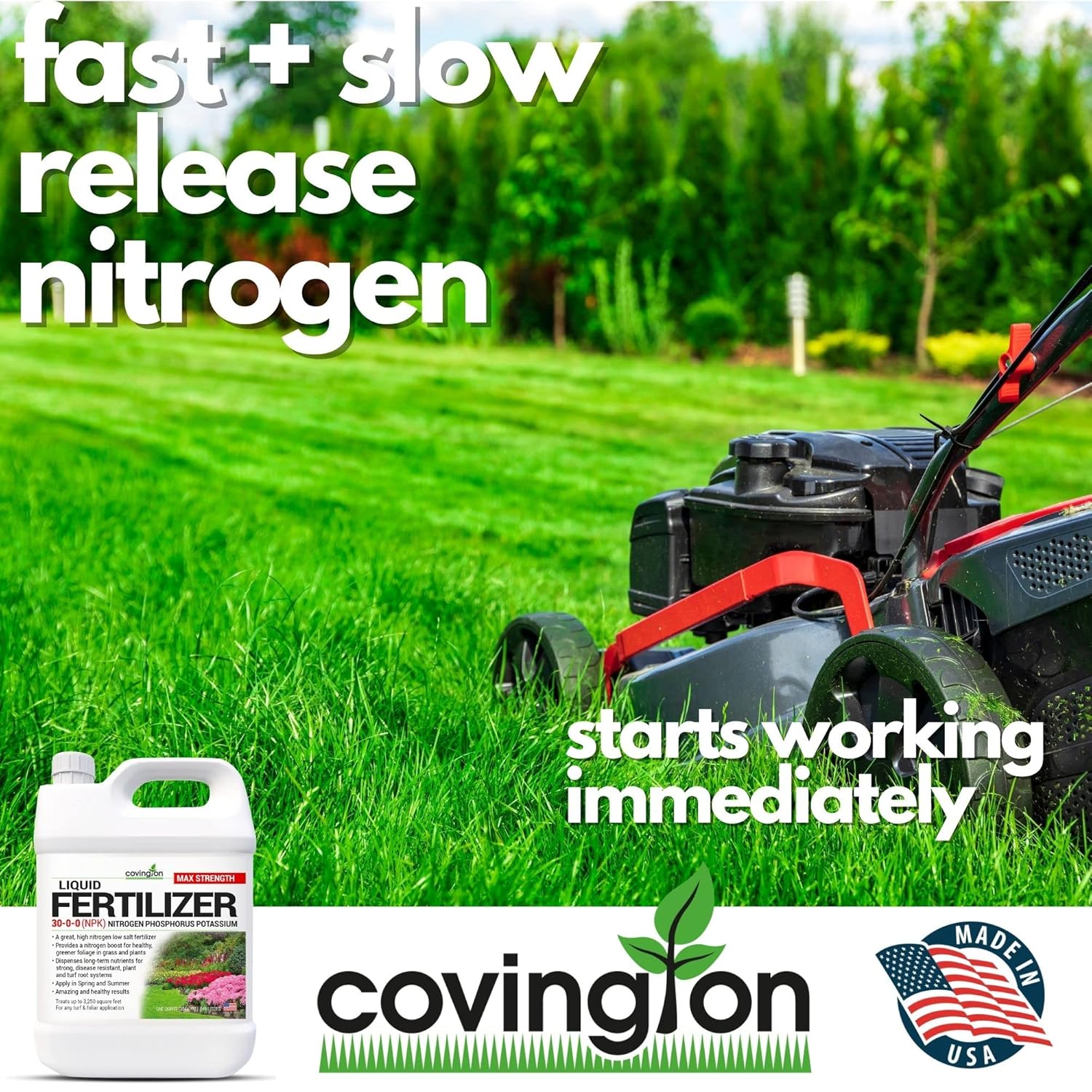 Buy Covington Liquid Nitrogen Fertilizer 3000 NPK All Purpose