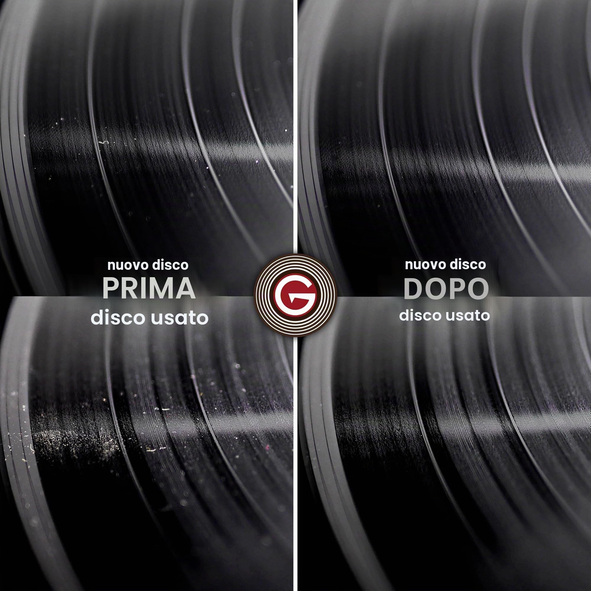 GrooveWasher - Registrazione Pulizia Kit - Nocciola