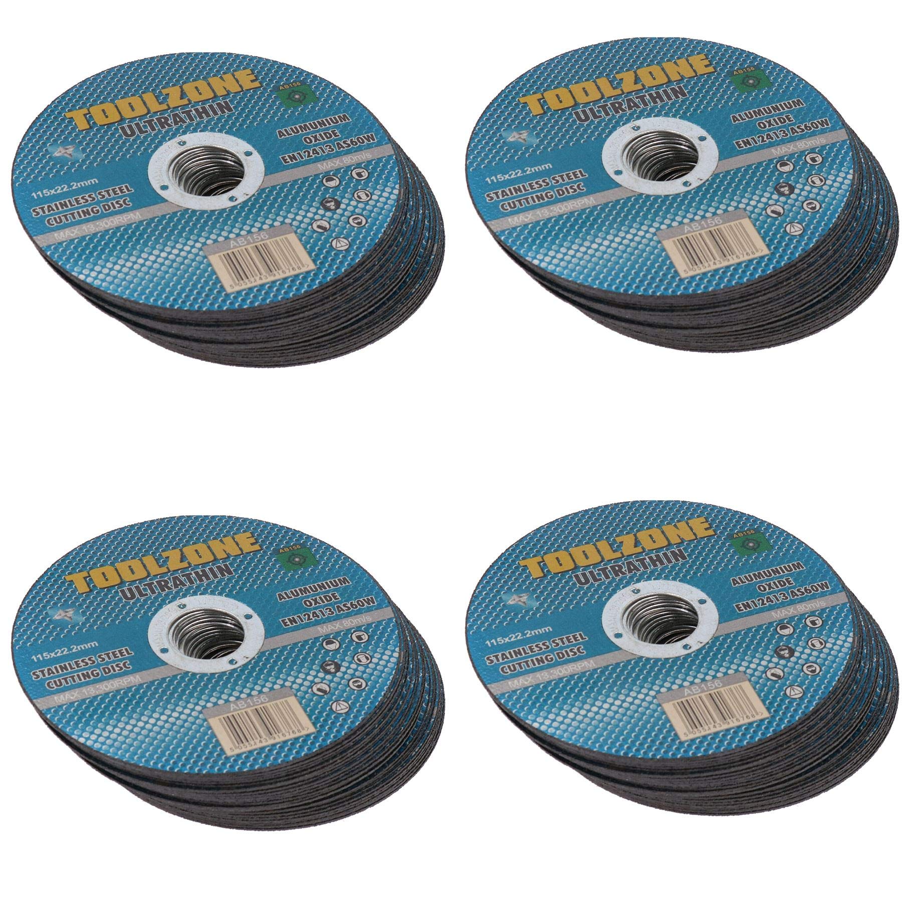 Discos de corte de acero de metal ultrafinos de 115 mm x 1 mm para amoladoras angulares de 4-1/2 pulgadas
