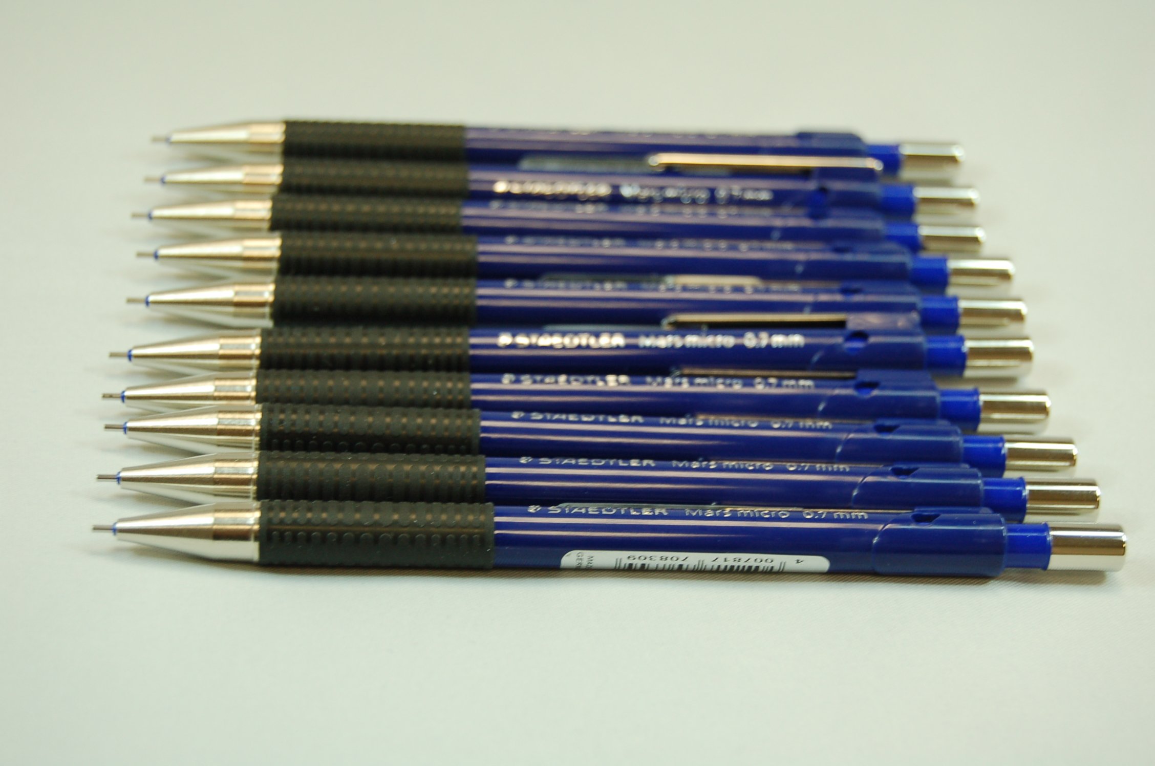 Staedtler Mars® Micro 775 Porte-mine 0,7 mm Corps Bleu (lot de 10)