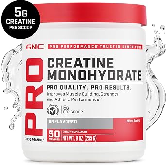 GNC Creatine Monohydrate 255G Spor Takviyesi