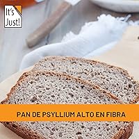 Vista 3 de It's Just! - Polvo de cáscara de psyllium, fibra dietética fácil de mezclar, limpia tu sistema digestivo, polvo finamente molido, ideal para hornear