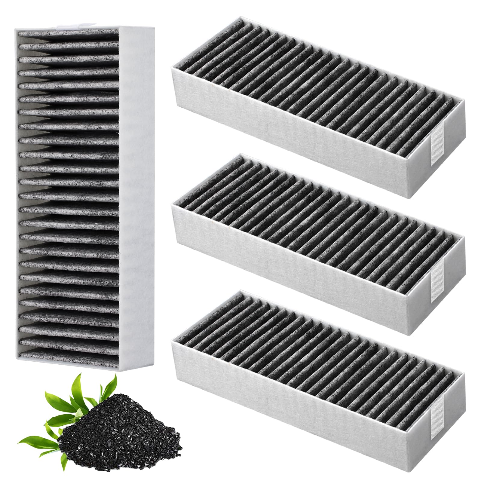 4 Stück Dunstabzugshaube Aktivkohlefilter für Siemens HZ9VRCR0 17004796/Bosch HEZ9VRUD0 17004811/Neff Z821VR0 17004806/ Gaggenau CA282111/ Constructa CCZ9VRCRCR0 17006669, CleanAir Umluftersatzfilter