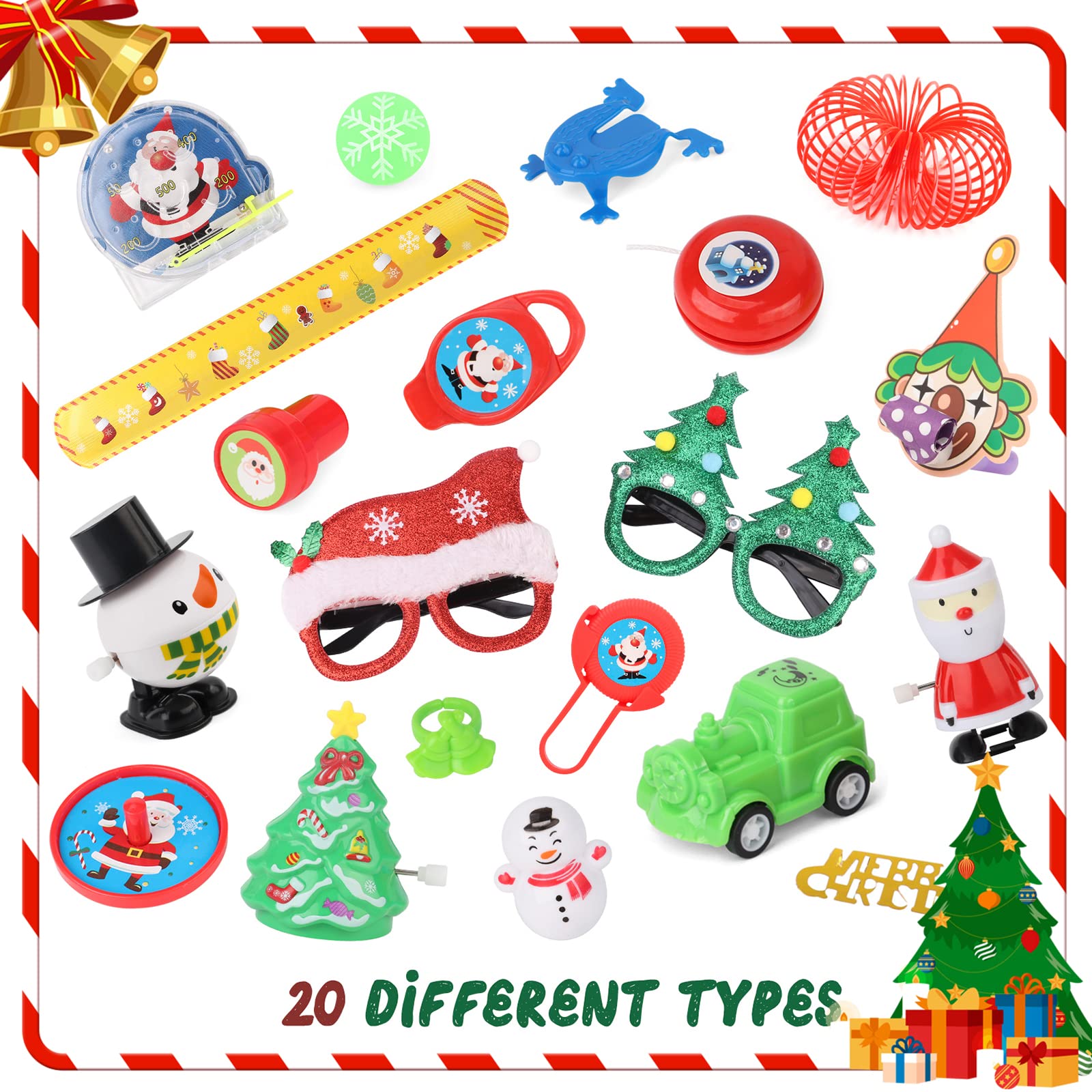Juguetes Para Rellenar Piñatas O Calcetines Navideños – 53 Piezas Variadas Para Fiestas Infantiles
