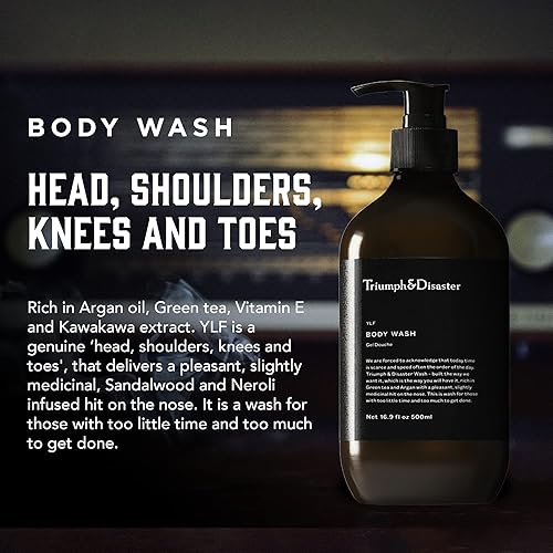 Miniatura 2 de TRIUMPH & DISASTER | YLF Body & Hair Wash | Lavado de ducha suave e hidratante para hombres, 16.9 fl oz