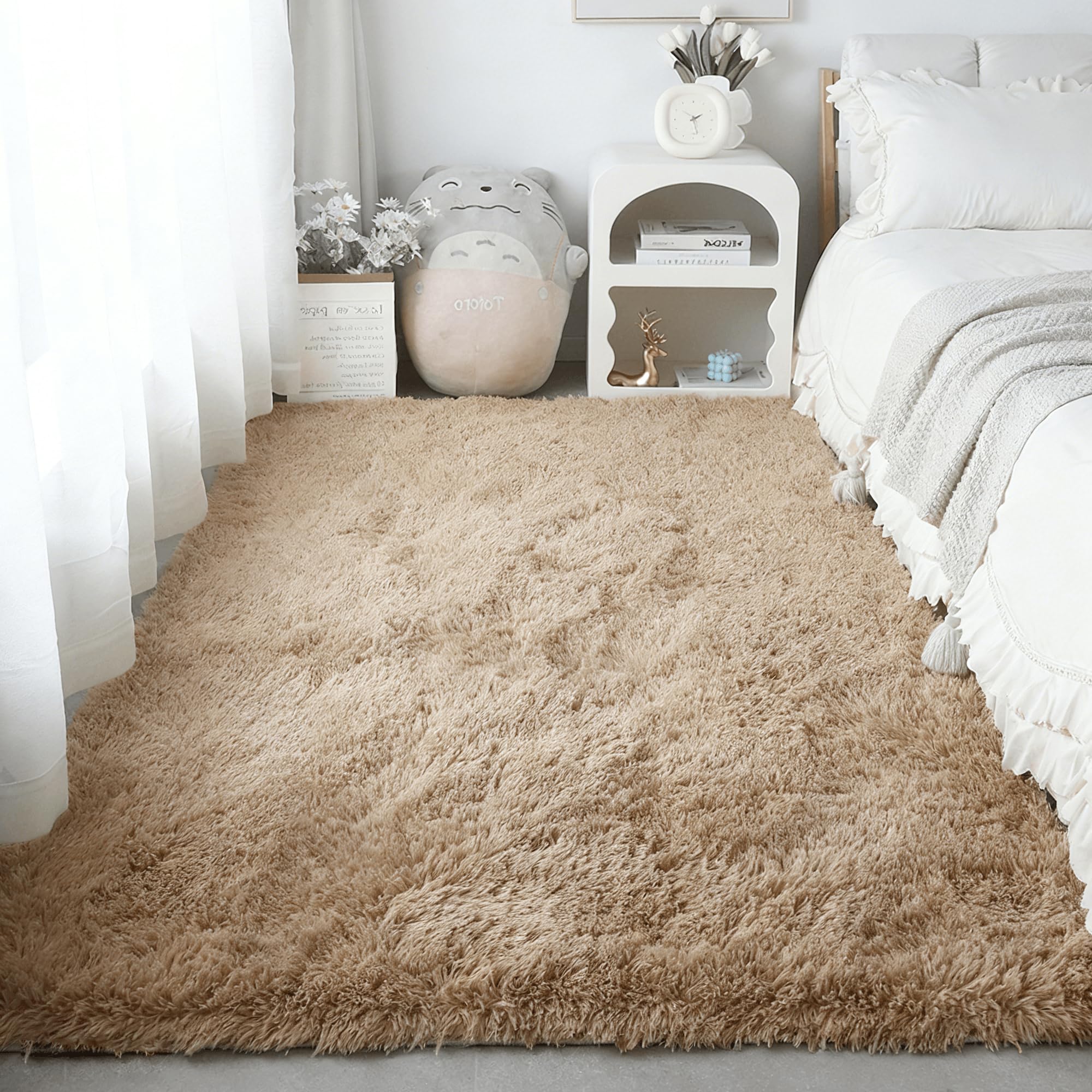 Tapis salon antidérapant et lavable pour sécuriser et décorer