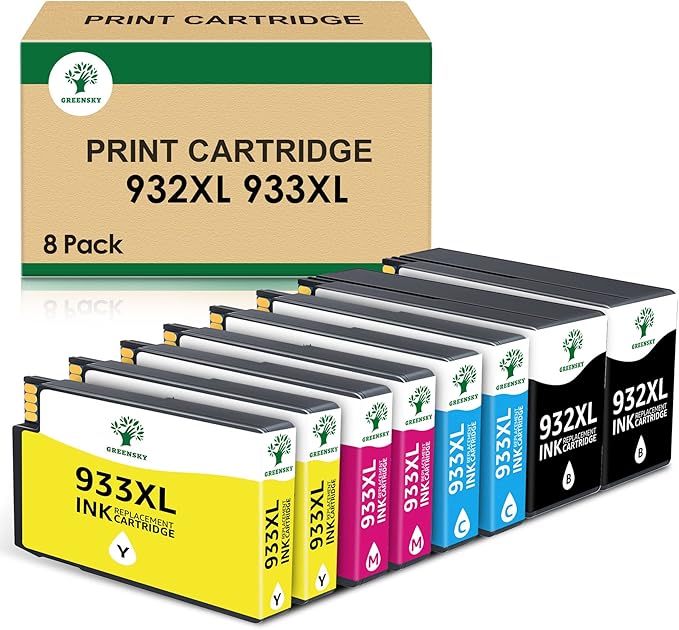 Cartucce Hp 903 XL 5 CARTUCCE COMPATIBILE PER HP 932XL 933XL