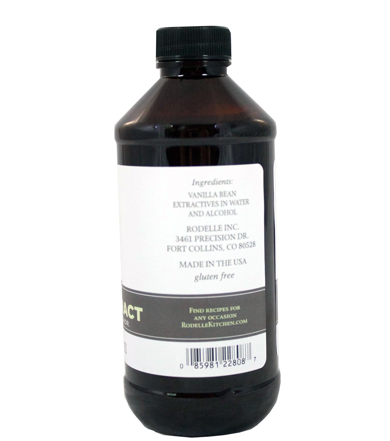 Rodelle Pure Vanilla Extract, 8-Ounce (Pack of 12)