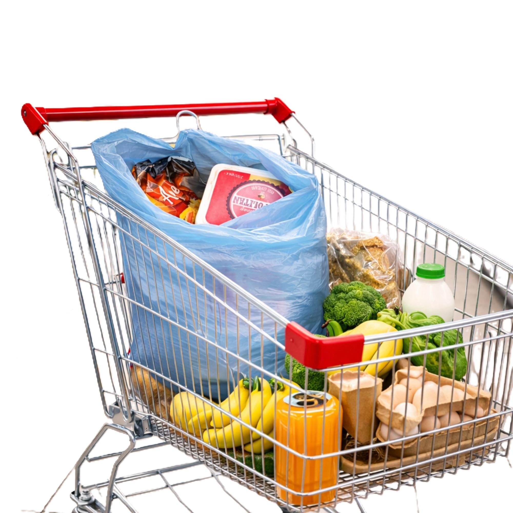 MiracleWorks Freeze-Lok Bags – 6 Pack – Keep Food Frozen in Transit from Supermarket to Home – Freezer Bags, Keep Frozen Bags.