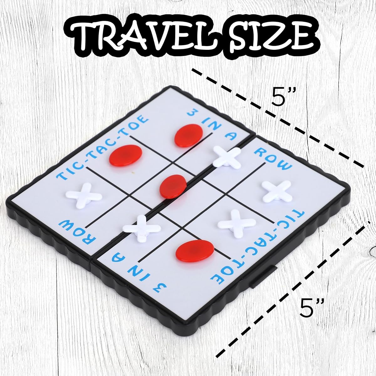 Hand-Woven Rattan Travel Chess & Checkers view 3