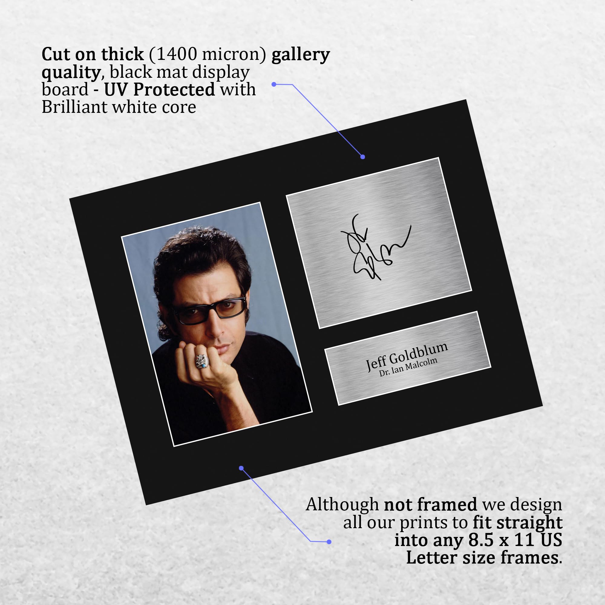 Amazon.com: HWC Trading Jeff Goldblum Jurassic Park Gifts Printed