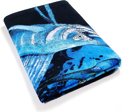 Miniatura 8 de Beachland Toalla de playa Dolphin Fish de 30 x 60 pulgadas, Mahi-Mahi, 100% algodón (1 toalla de 30 x 60 pulgadas, pez delfín)